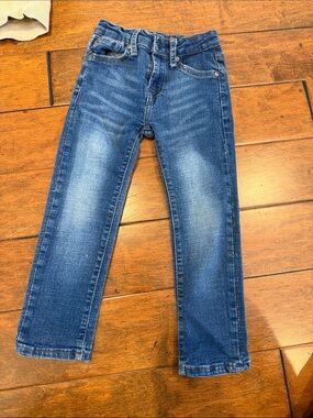 7 for all mankind jeans blue stretchy size 4